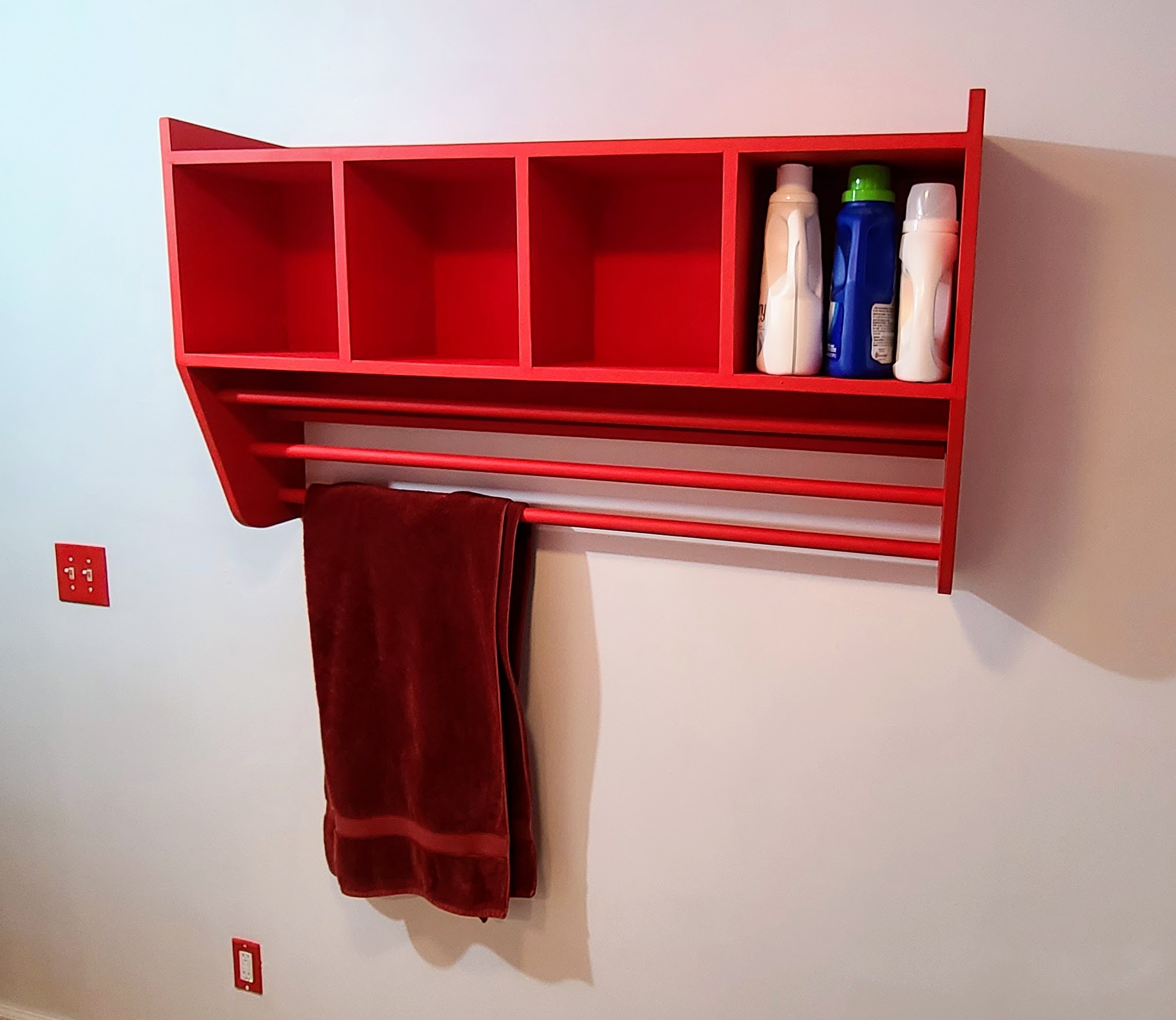 Washroom Shelves